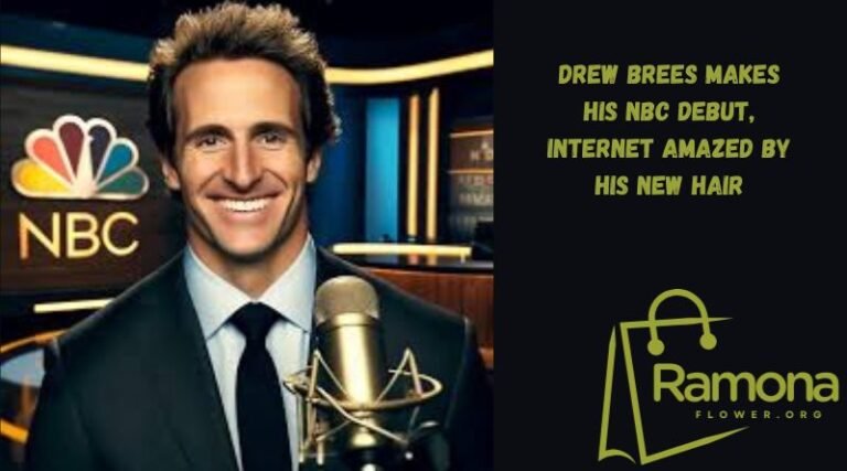 drew brees makes his nbc debut, internet amazed by his new hair